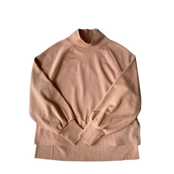 CALIA By Carrie Underwood French Terry Mock Neck Pullover - Picture 6 of 11